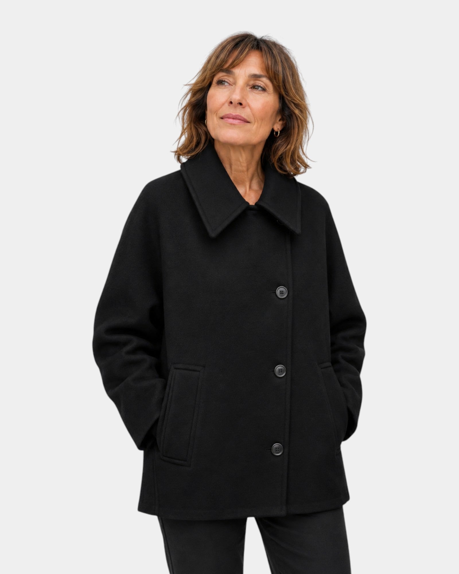 Harmélia | Manteau court élégant