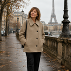 Harmélia | Manteau court élégant