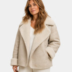 Délianne | Veste en cuir vintage