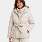 Amélyne | Veste d'hiver matelassée à capuche
