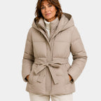 Amélyne | Veste d'hiver matelassée à capuche
