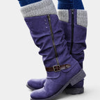 Zorélia | Bottes montantes avec semelles en caoutchouc antidérapantes