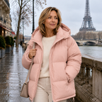 Louviane | Manteau d’hiver matelassé à capuche
