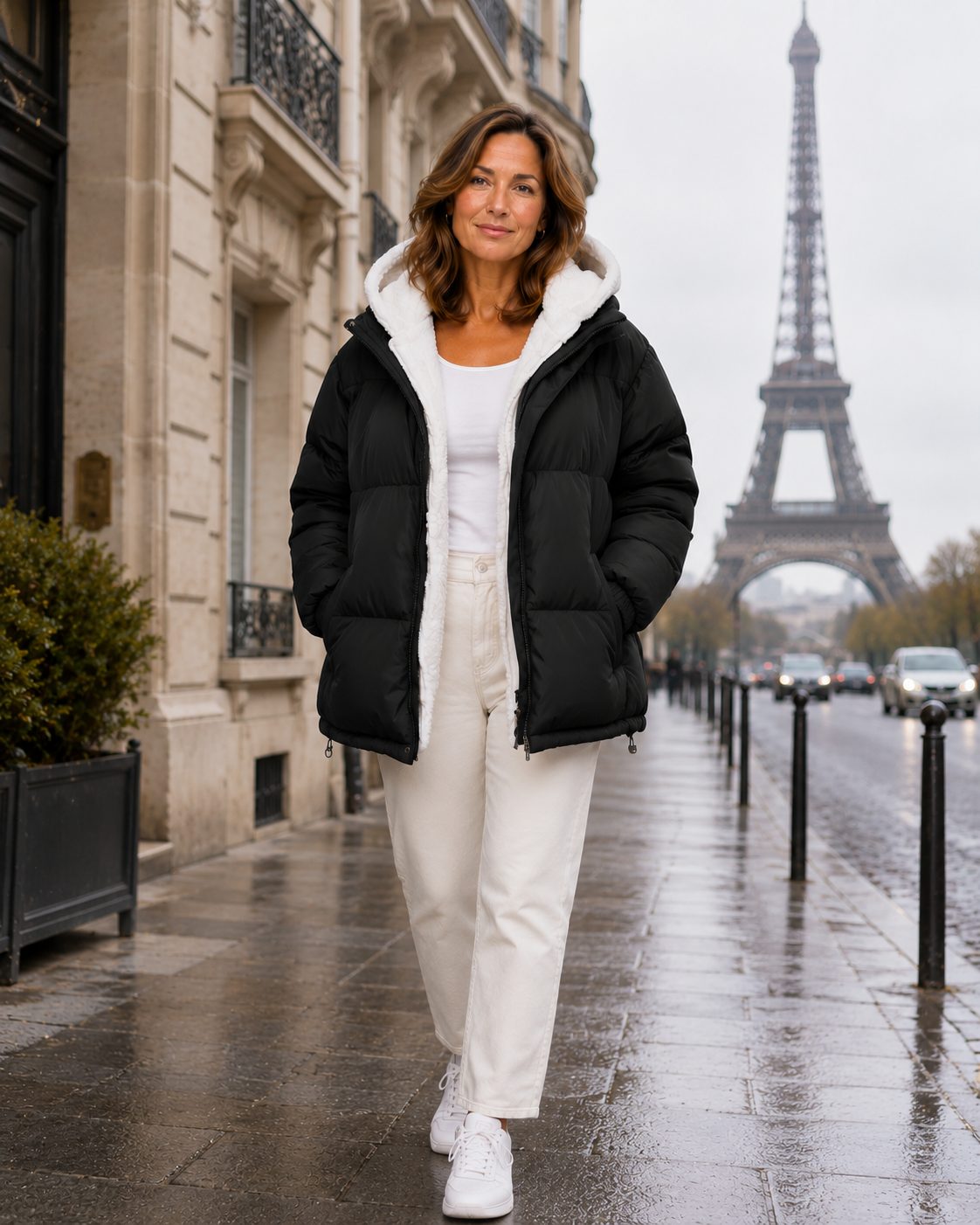 Norélie | Manteau d’hiver matelassé