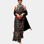 Lynette | Dress and Light Cardigan Set
