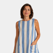 Blue and White