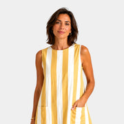 Yellow and White