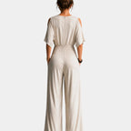 Reine | Elegant Off-the-Shoulder Jumpsuit