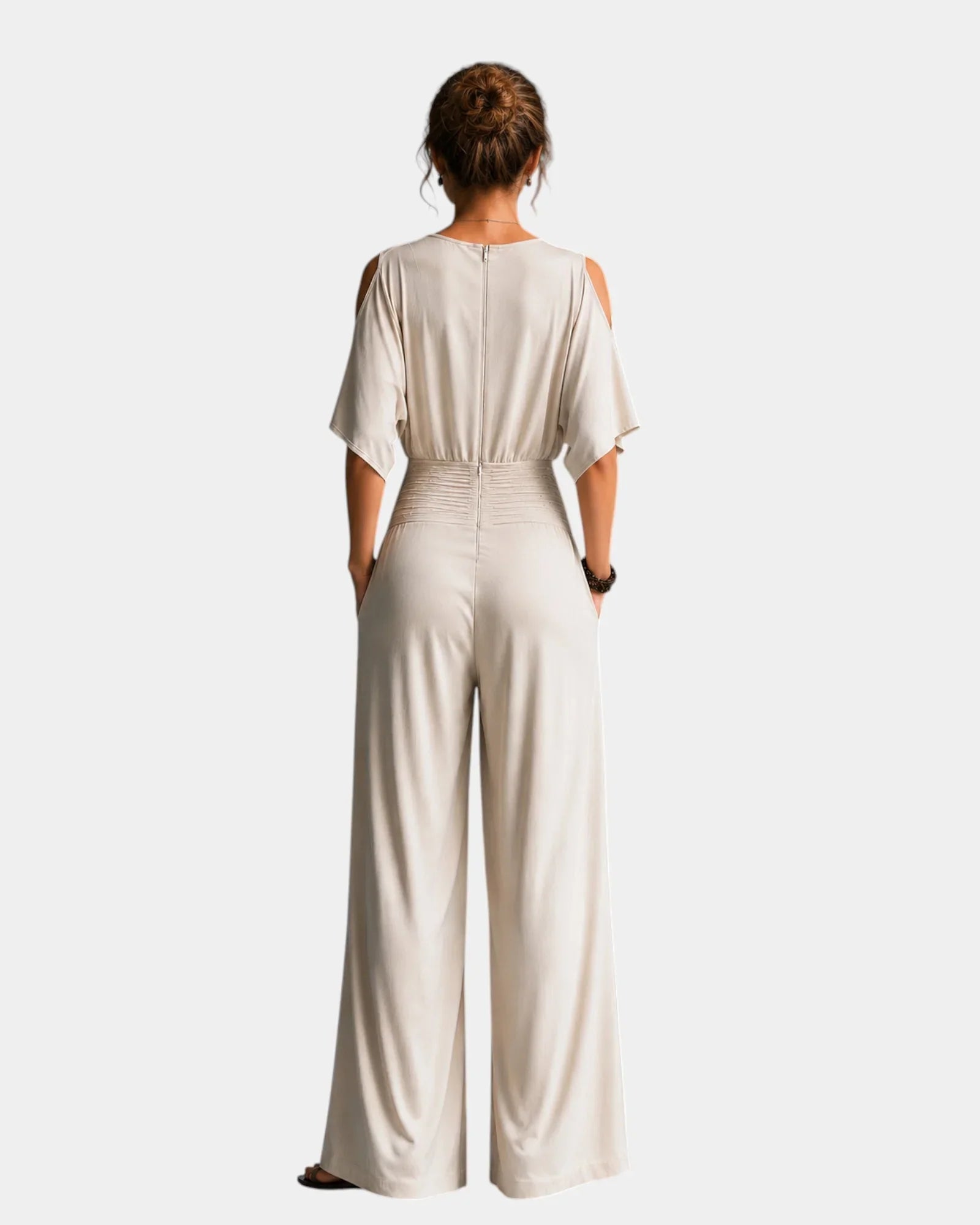 Reine | Elegant Off-the-Shoulder Jumpsuit