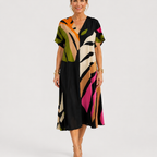 Audomare | Lightweight V-neck dress