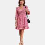 Adraste | Elegant Floral Dress