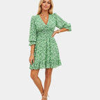 Adraste | Elegant Floral Dress