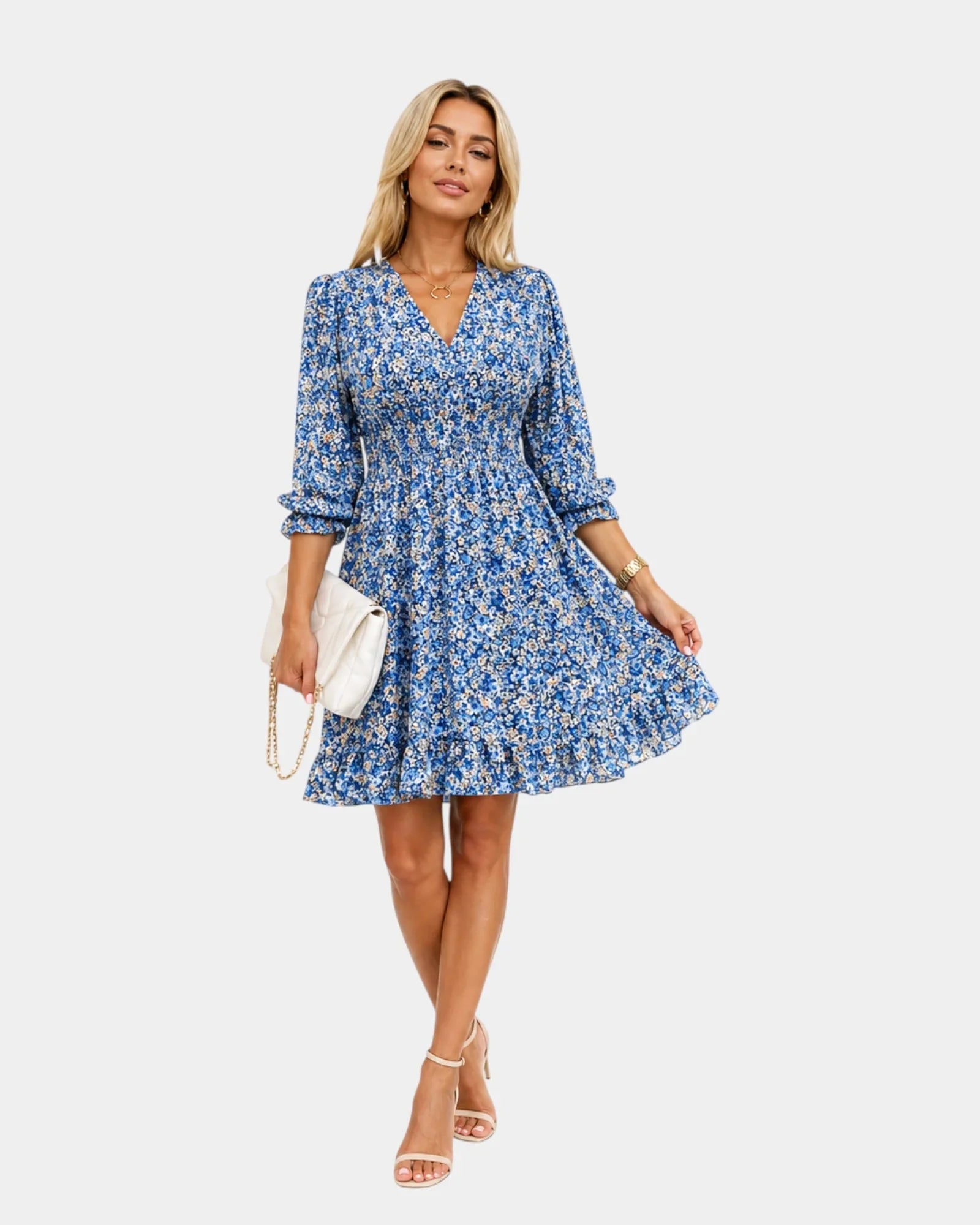 Adraste | Elegant Floral Dress