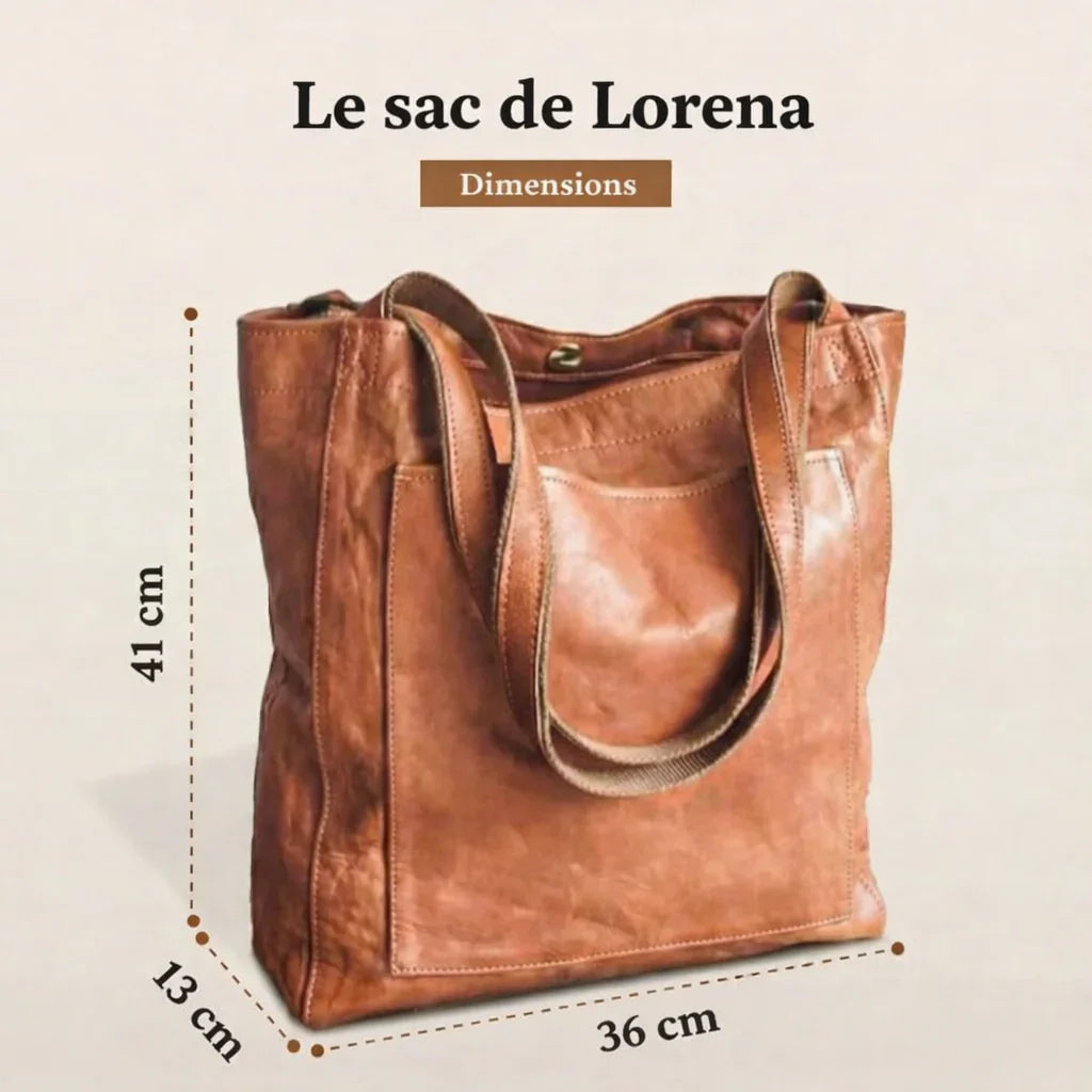 Lorena | Modern and elegant leather bag