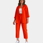 Petronille | Lightweight shirt and trousers set