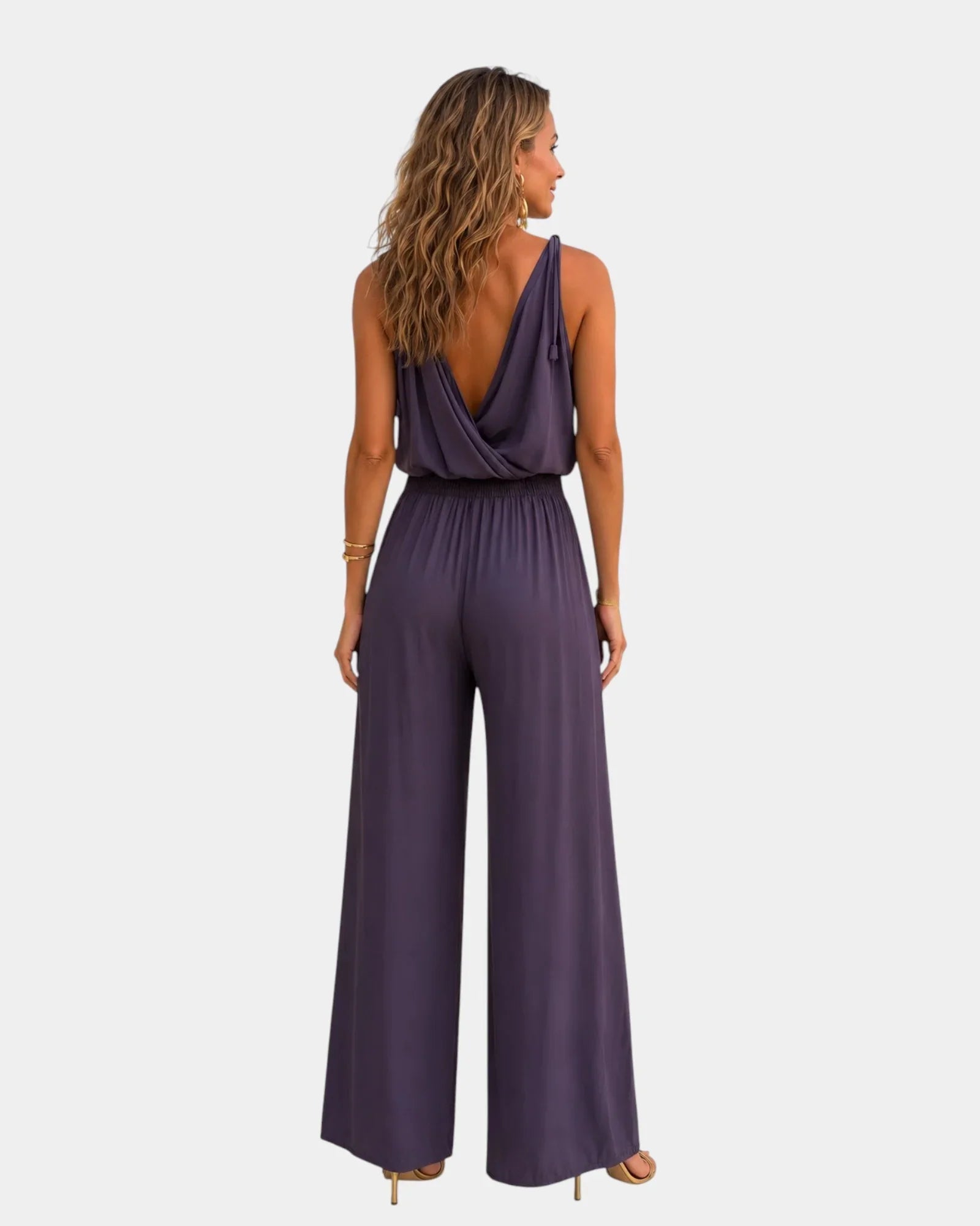 Elire | Jumpsuit with gold details