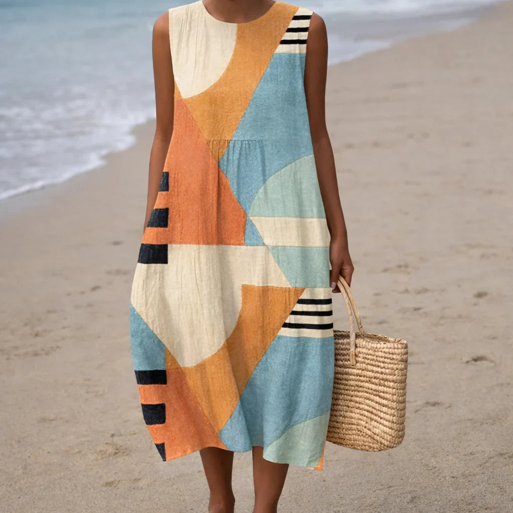 Noémie | Geometric Dress