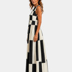Angelica | Sleeveless Check Dress
