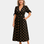 Charlaine | Retro polka dot dress