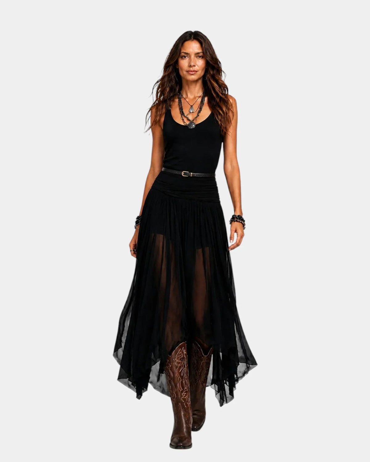 Talia | Blouse, Trousers, and Skirt Set
