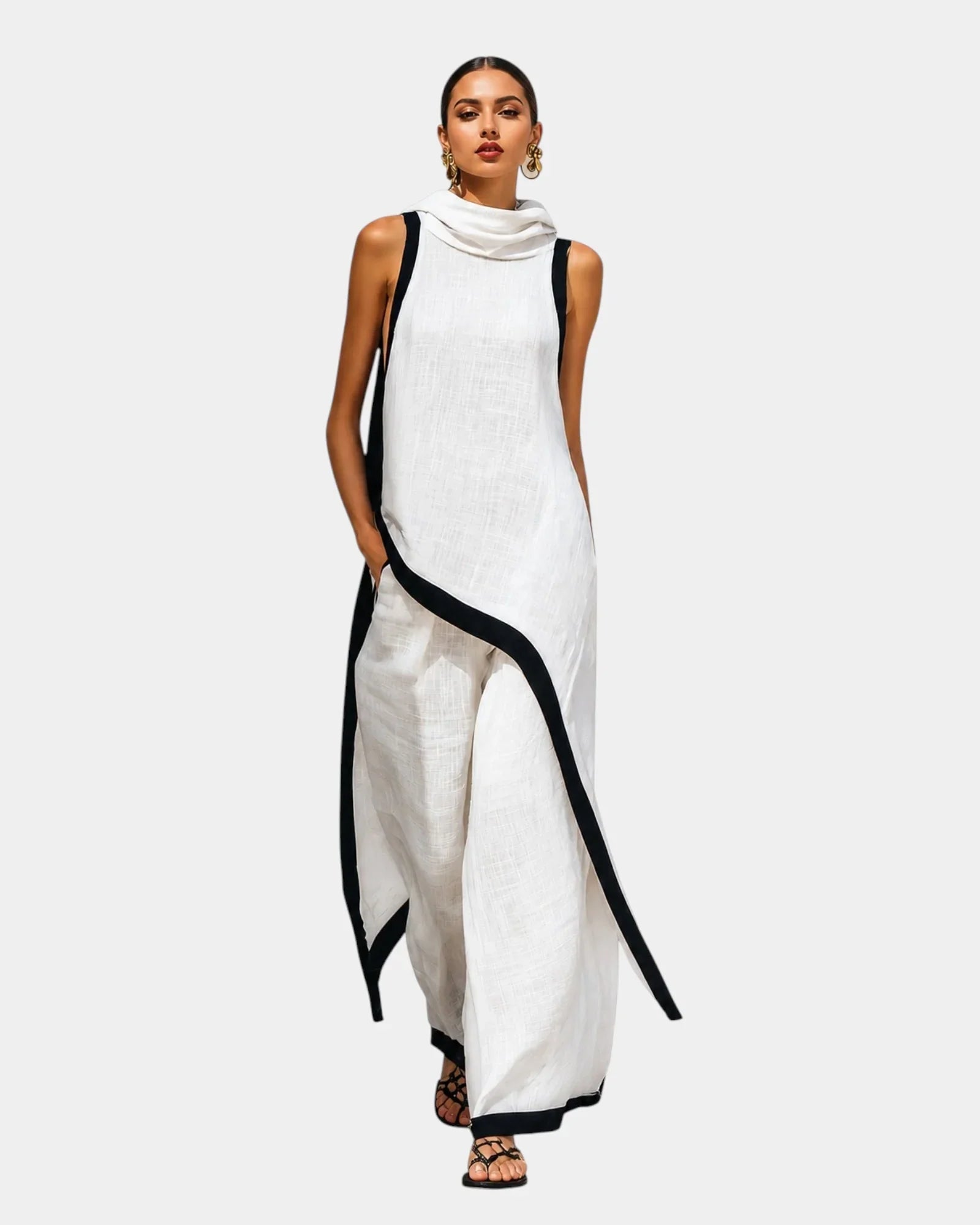 Nicaise | Elegant Trousers and Blouse Set