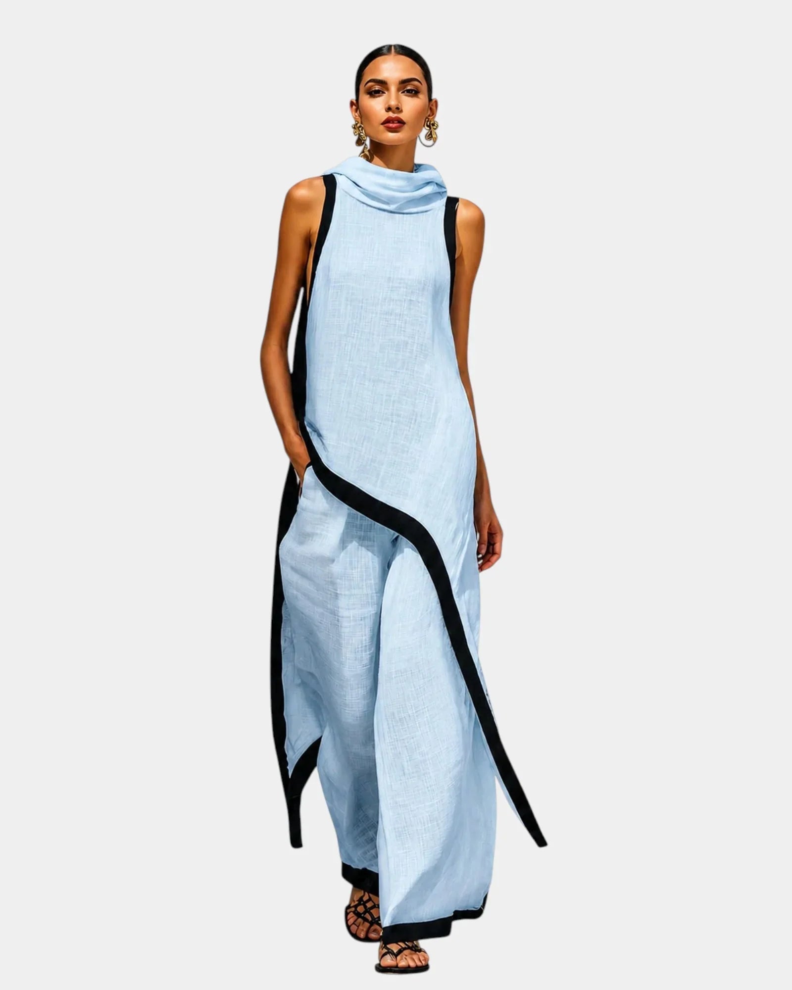Nicaise | Elegant Trousers and Blouse Set