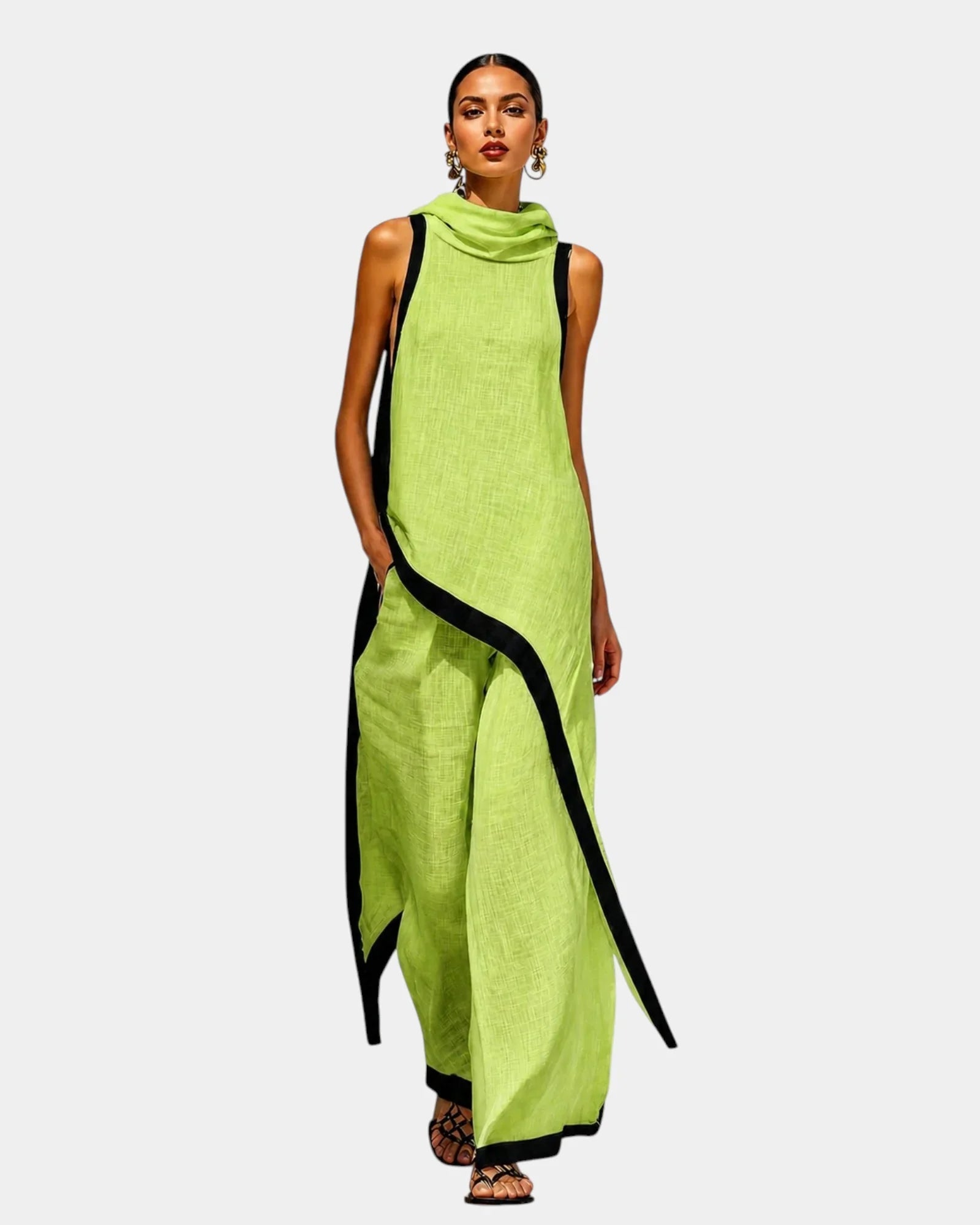 Nicaise | Elegant Trousers and Blouse Set
