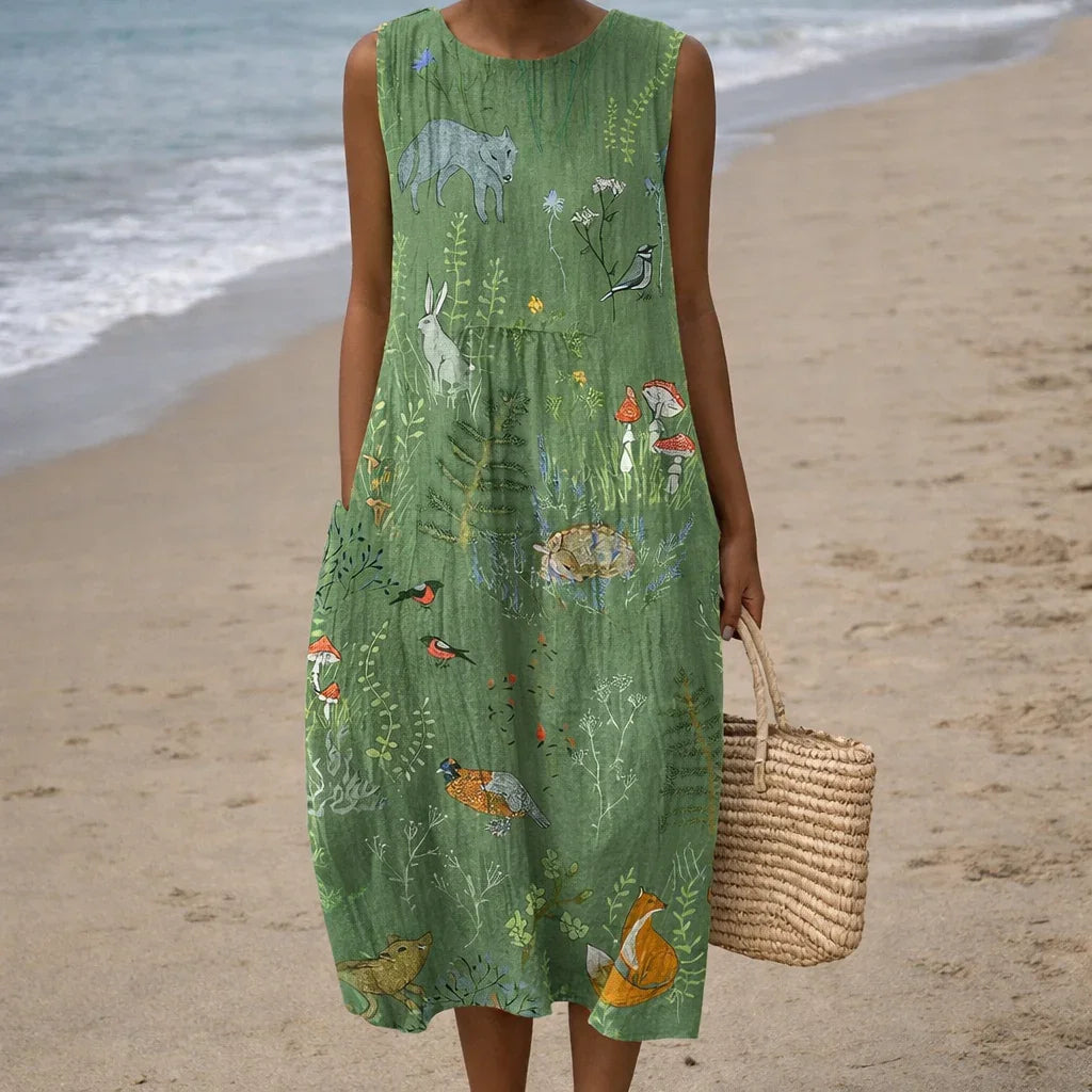 Solange | Woodland Dress