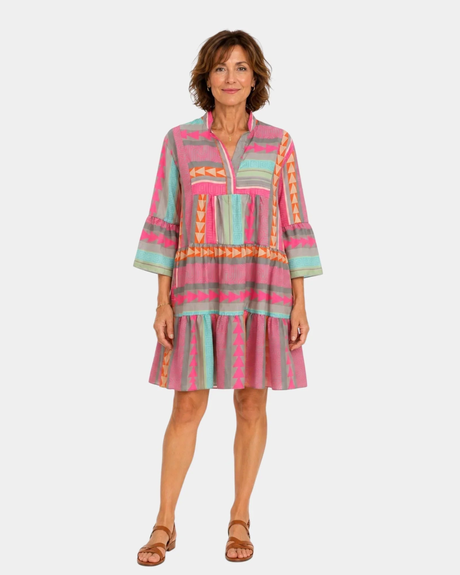 Iana | V-Neck Dress