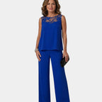 Adalie | Matching trousers, blouse, and coat set