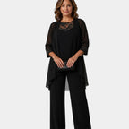 Adalie | Matching trousers, blouse, and coat set