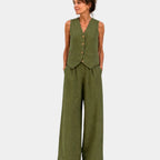 Assia | Sleeveless vest and trousers set