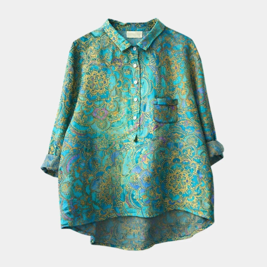 Simona | Patterned shirt