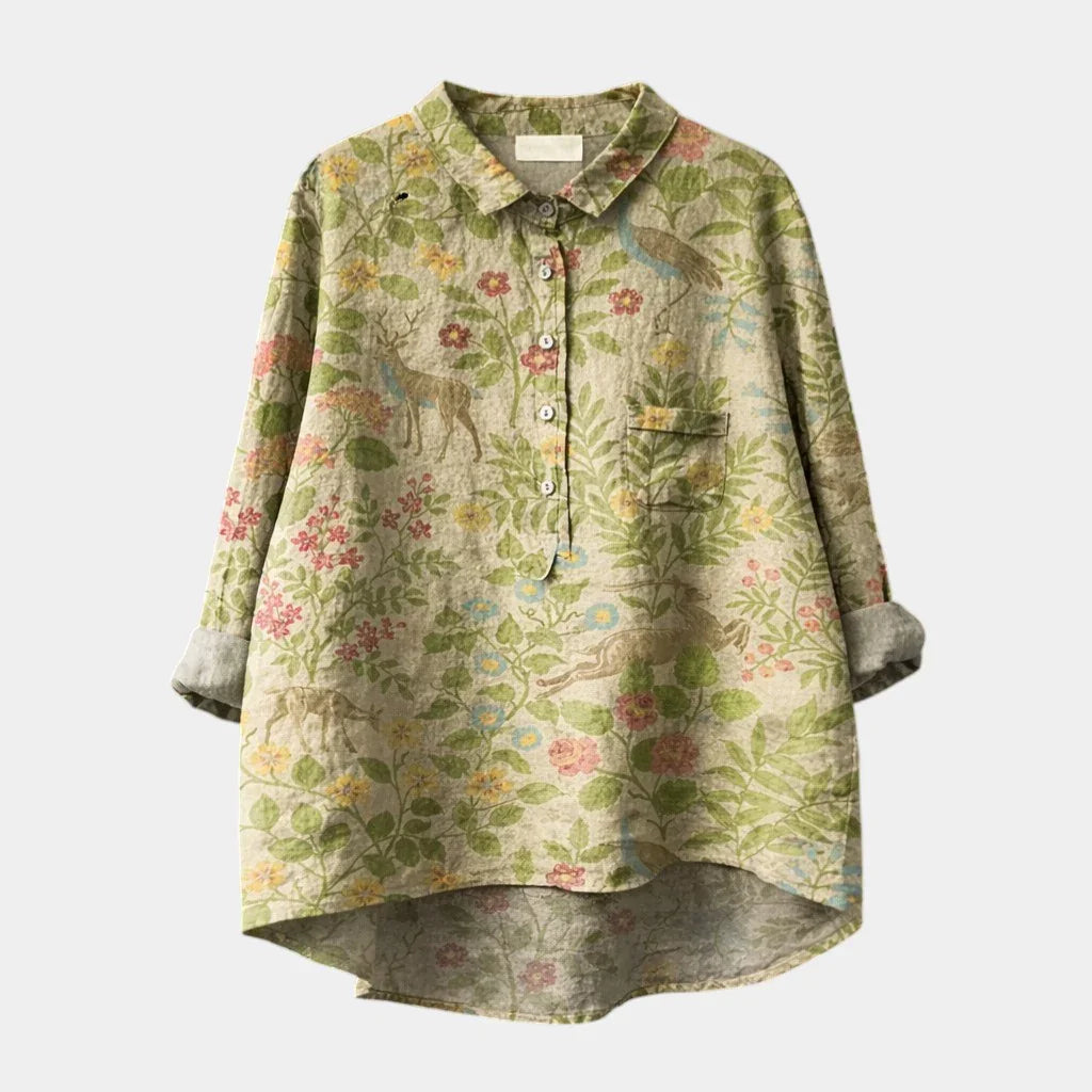 Elena | Patterned Shirt