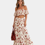 Jélia | Set Composed of a Top and a Long Skirt
