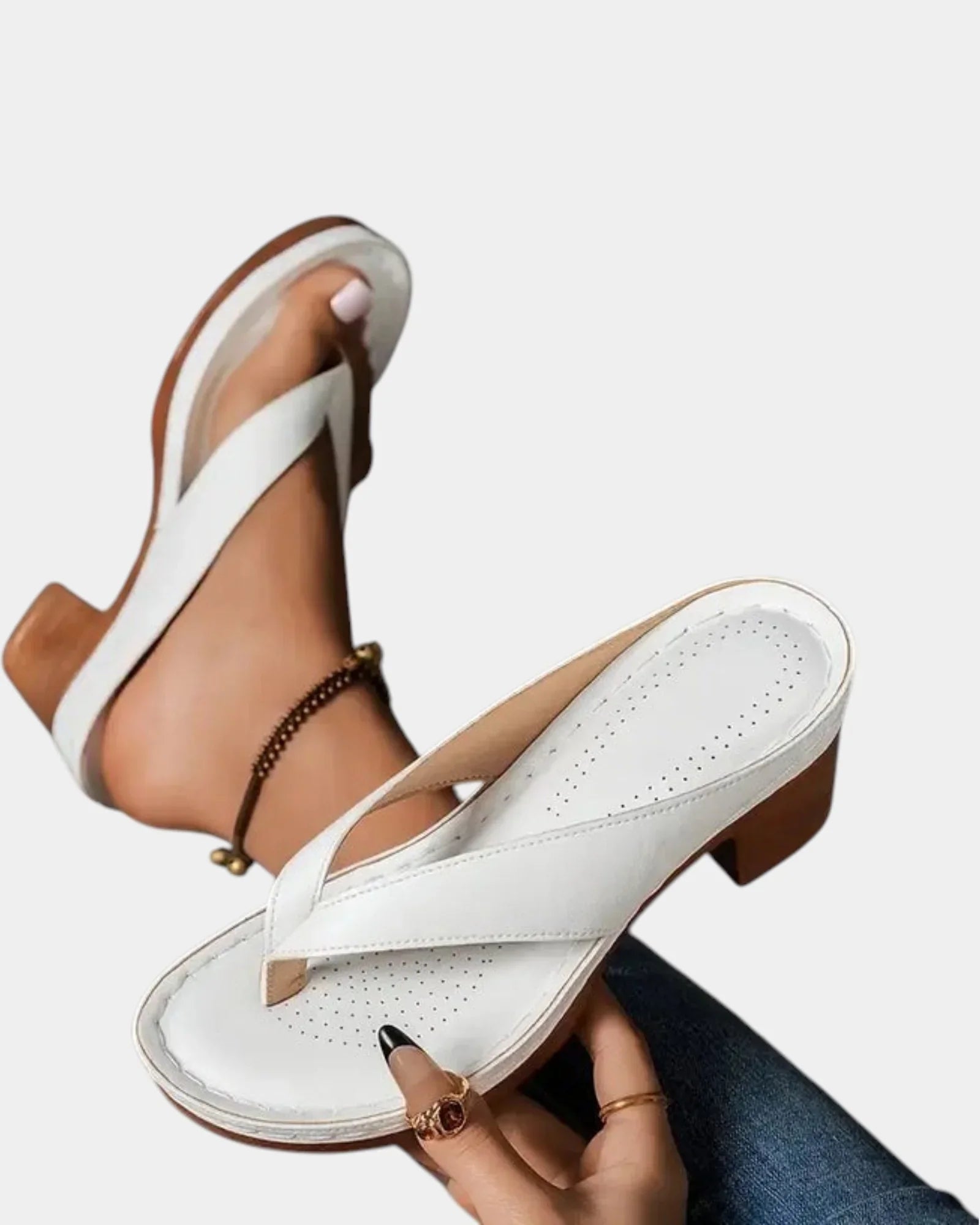 Aliénor | Comfortable chunky heel sandals