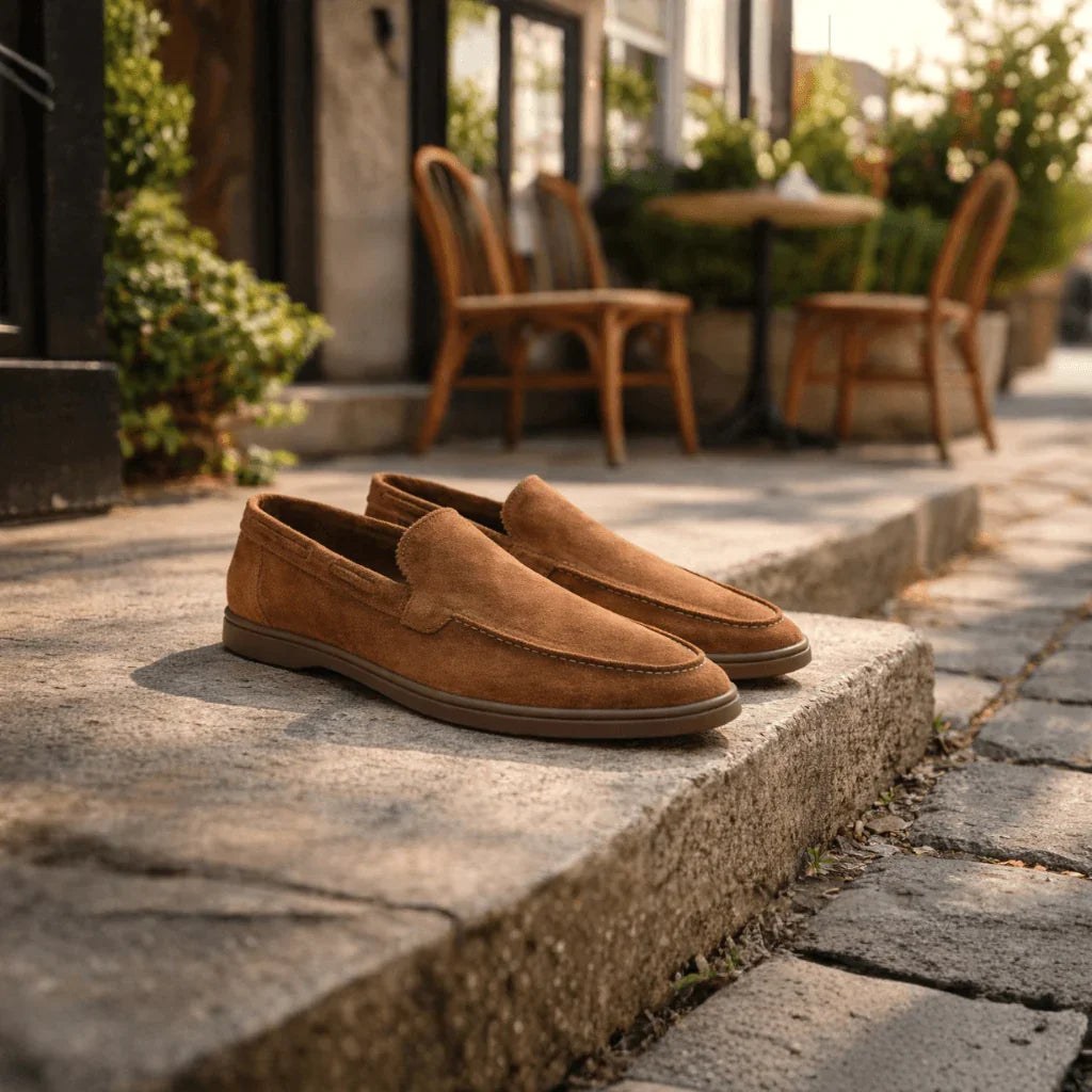 Henri | Men's refined suede loafer