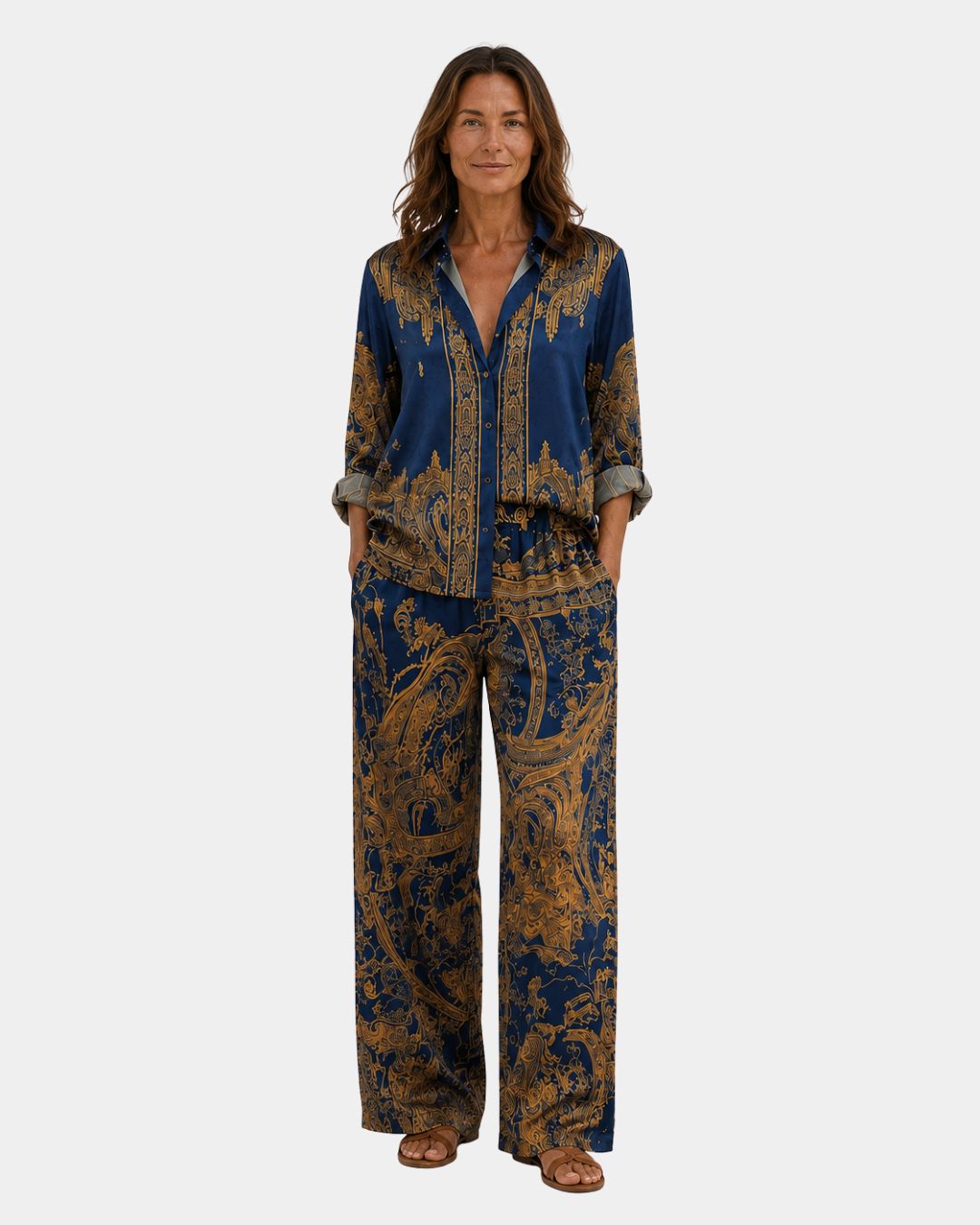 Annonciade | Elegant patterned set