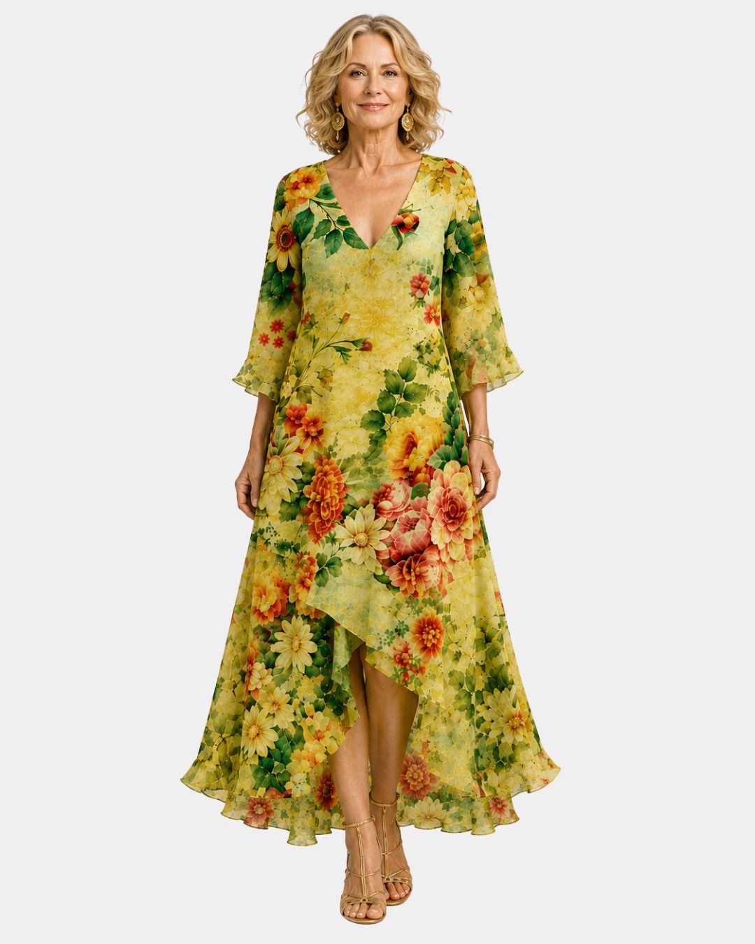 Célinie | Lightweight Floral Dress