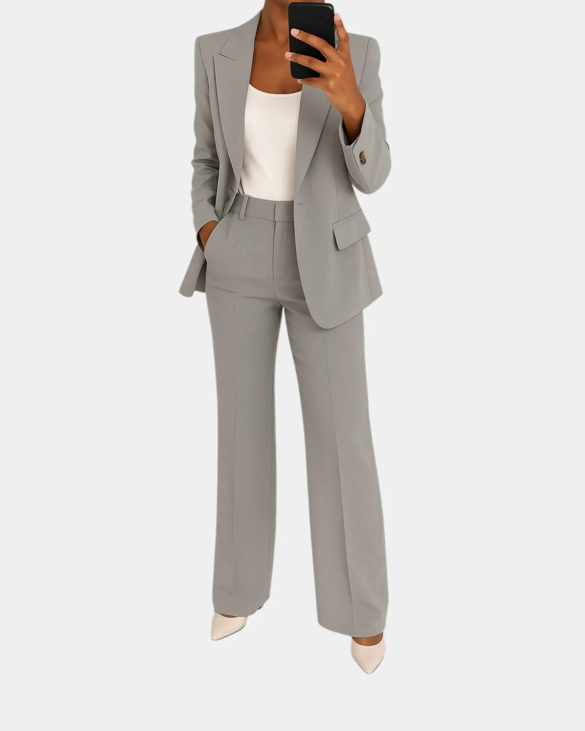 Aya | Trouser Suit with Blazer