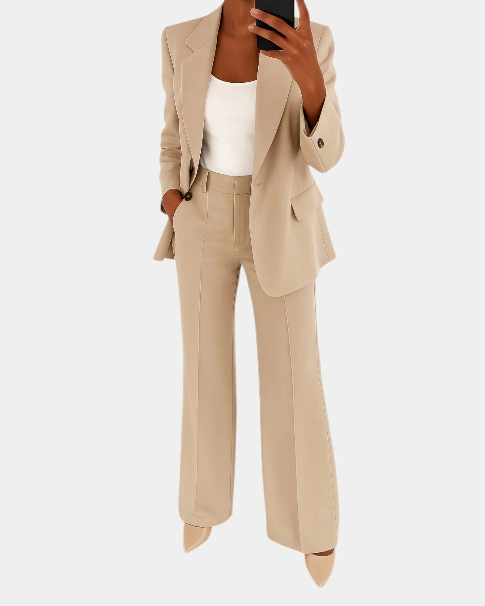 Aya | Trouser Suit with Blazer