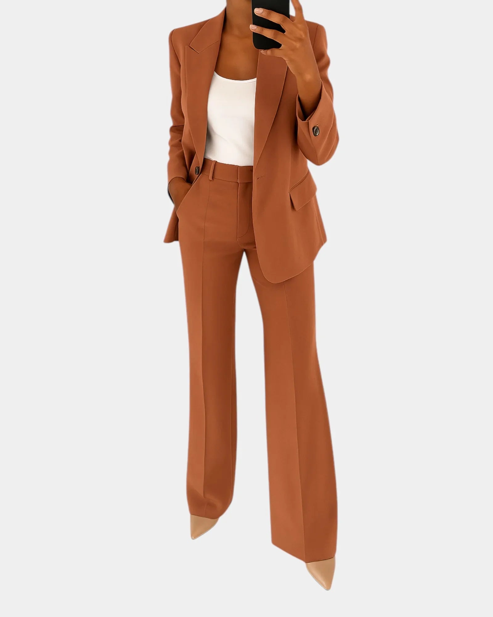 Aya | Trouser Suit with Blazer