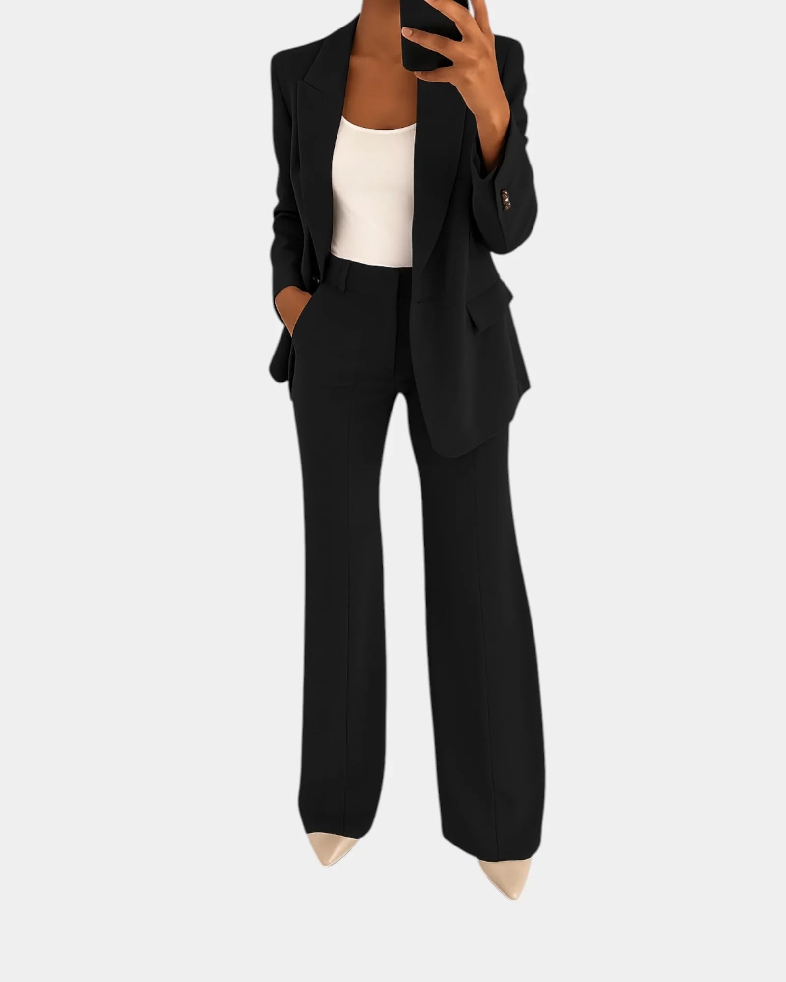 Aya | Trouser Suit with Blazer