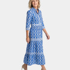 Yamina | Midi dress with sleeves