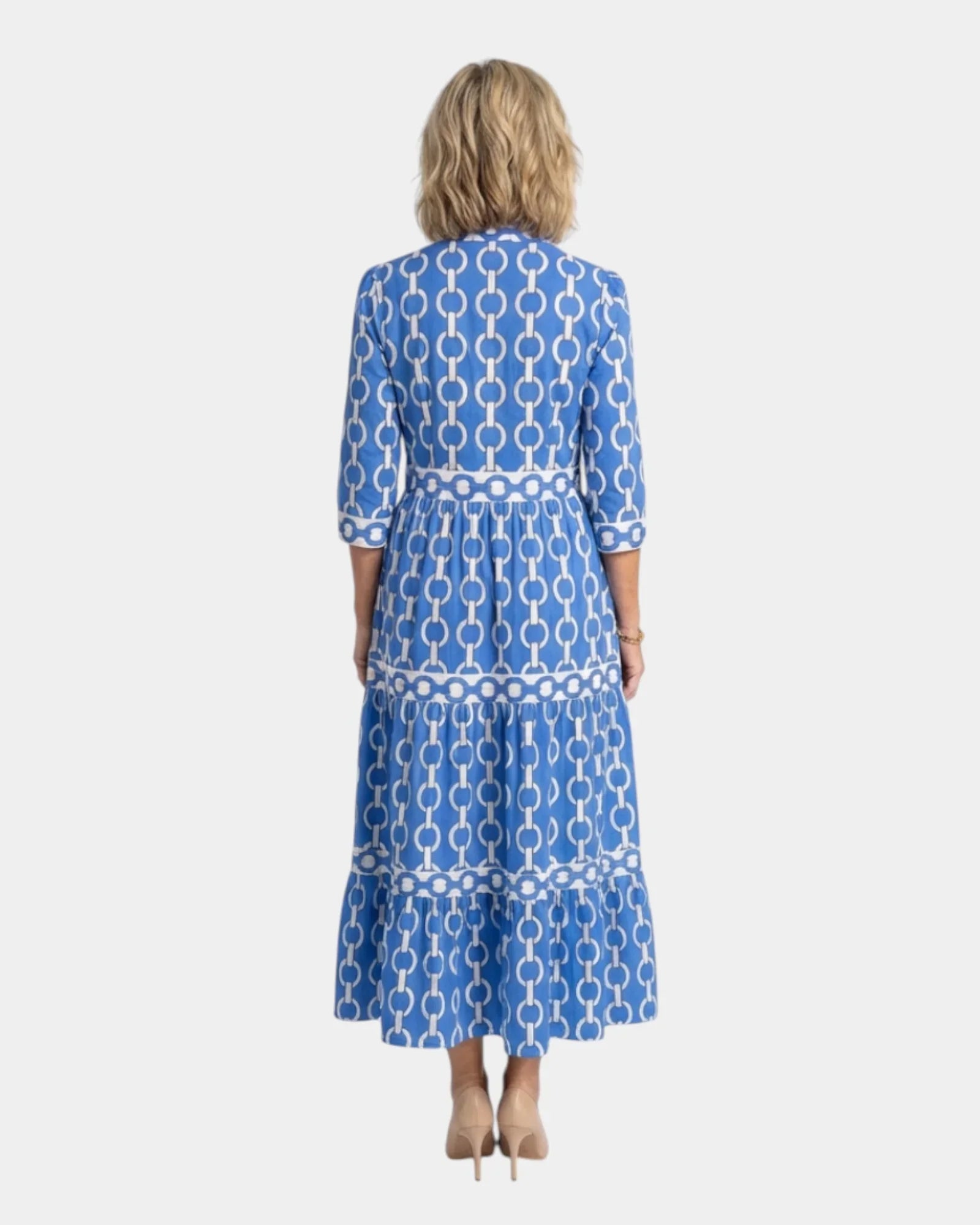 Yamina | Midi dress with sleeves