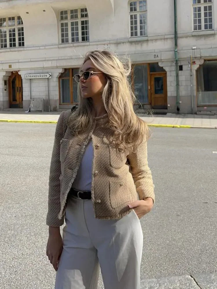 Alice | Chic Beige Jacket
