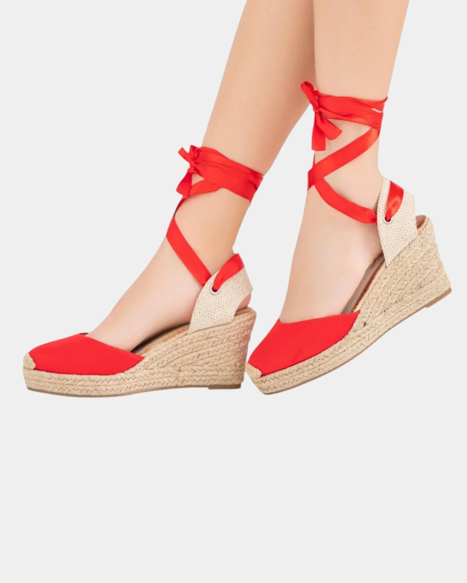 Denise | High-heeled espadrilles