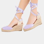 Denise | High-heeled espadrilles