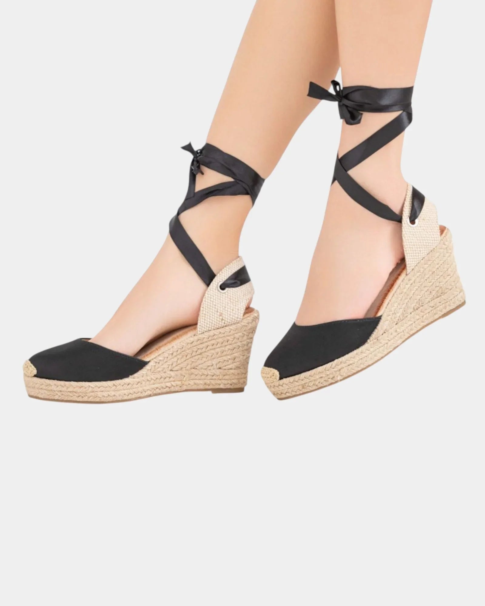 Denise | High-heeled espadrilles