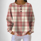 Emilie | Pink Checked Jumper
